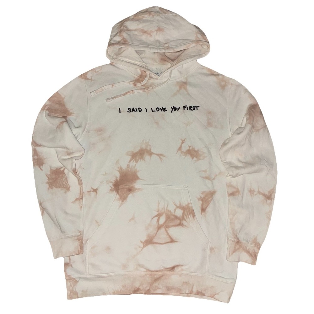 Selena Gomez Hoodie M Tye‎ Dye Embroidered I Said I Love You First Merch NEW